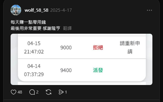 @wolf_58_58 在 Threads 的貼文畫面